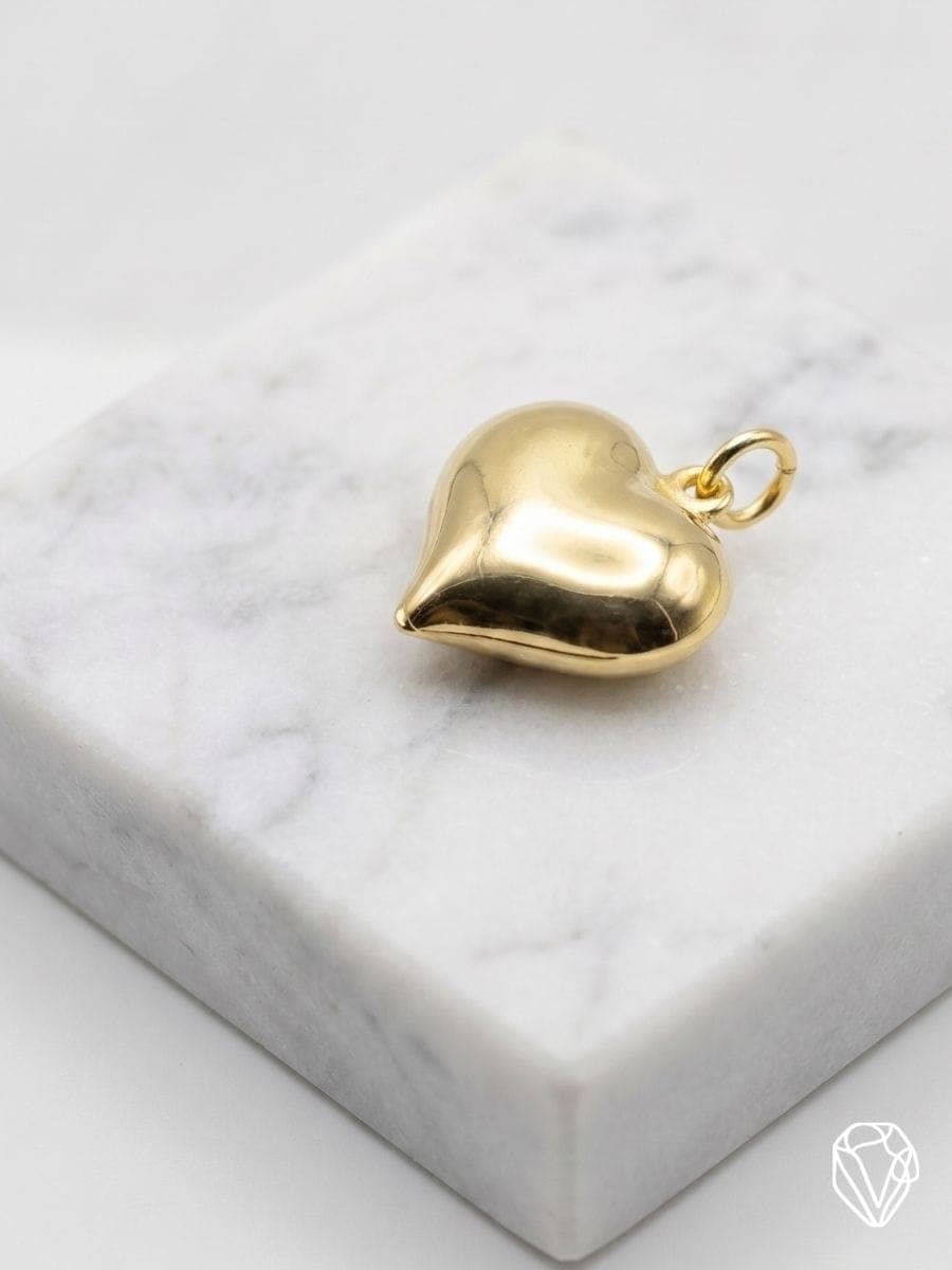 Dije Corazon — Oro Laminado Americano | Varelis Joyería