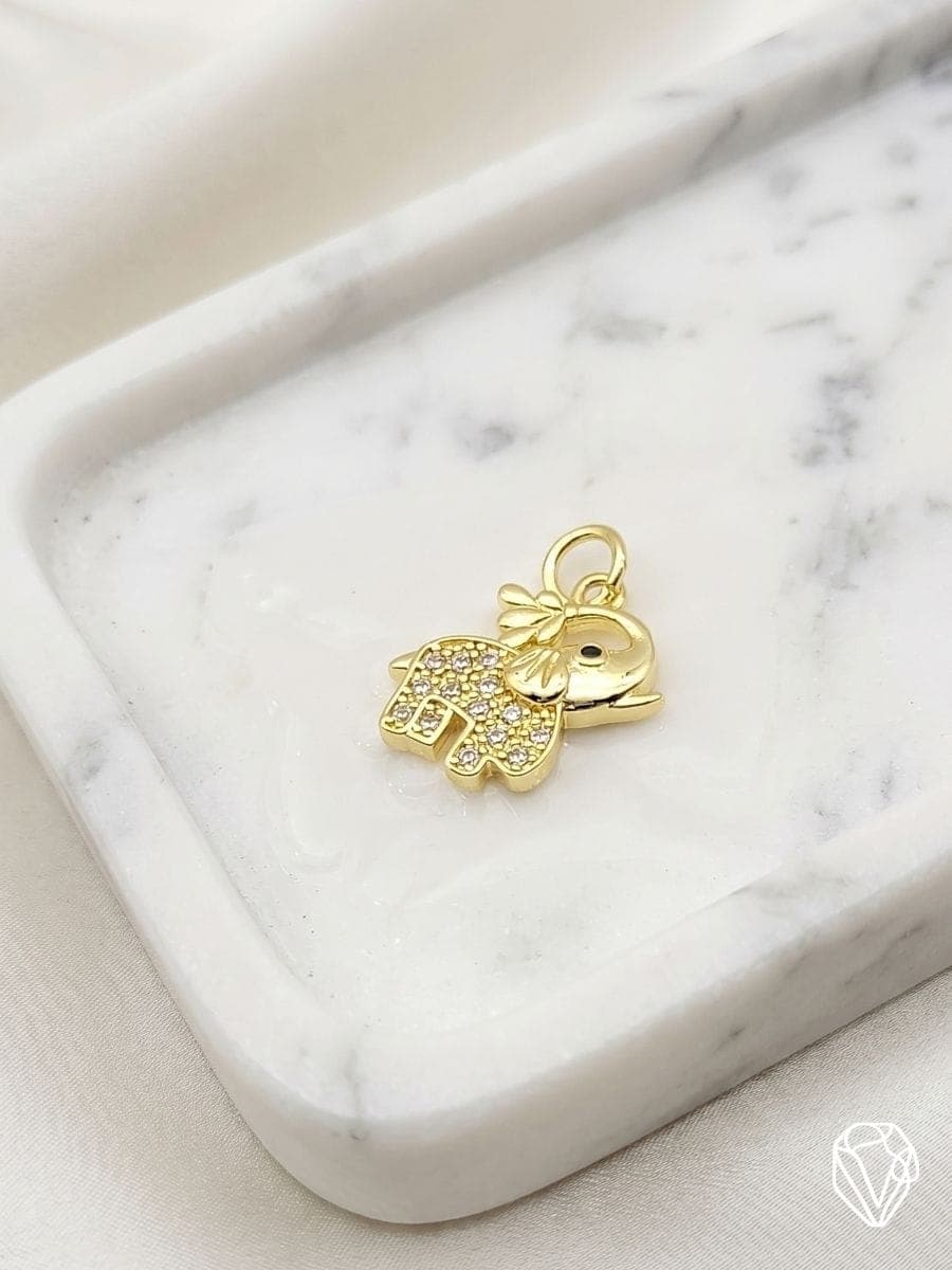 Dije Elefante — Oro Laminado Americano | Varelis