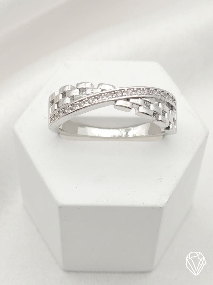 Anillo Cruce — Oro Laminado Americano | Varelis Joyería