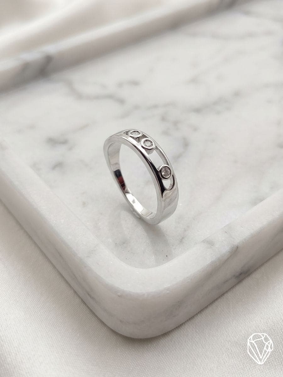 Anillo Trio — Oro Laminado Americano | Varelis Joyería