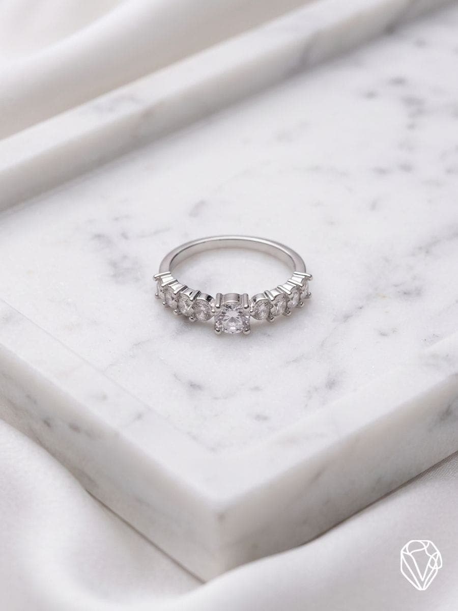 Anillo Marquise piedra — Oro Laminado Americano | Varelis Joyería