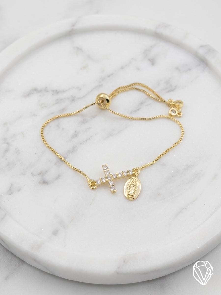 Pulsera Fe — Oro Laminado Americano | Varelis