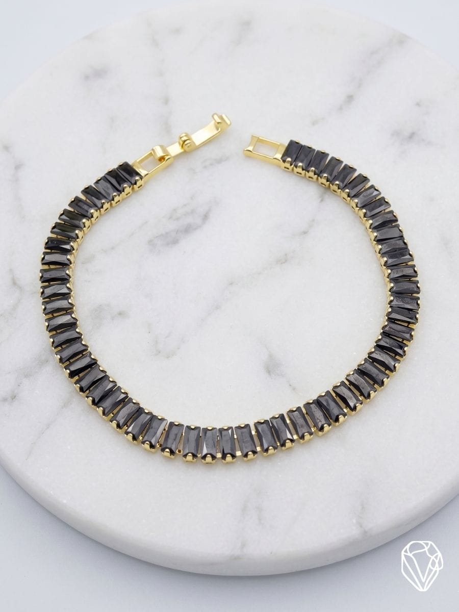 Pulsera Ónix — Oro Laminado Americano | Varelis Joyería