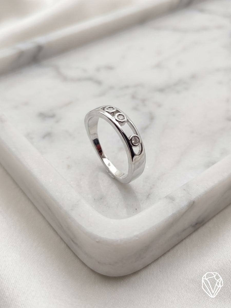 Anillo Trío — Oro Laminado Americano | Varelis