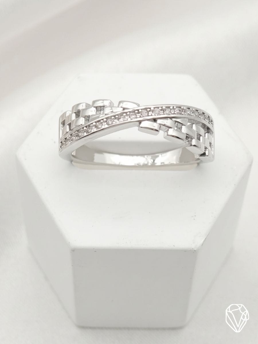 Anillo Cruce — Oro Laminado Americano | Varelis Joyería
