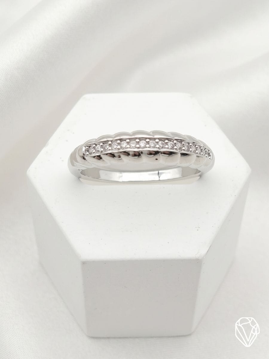 Anillo Onda — Oro Laminado Americano | Varelis Joyería