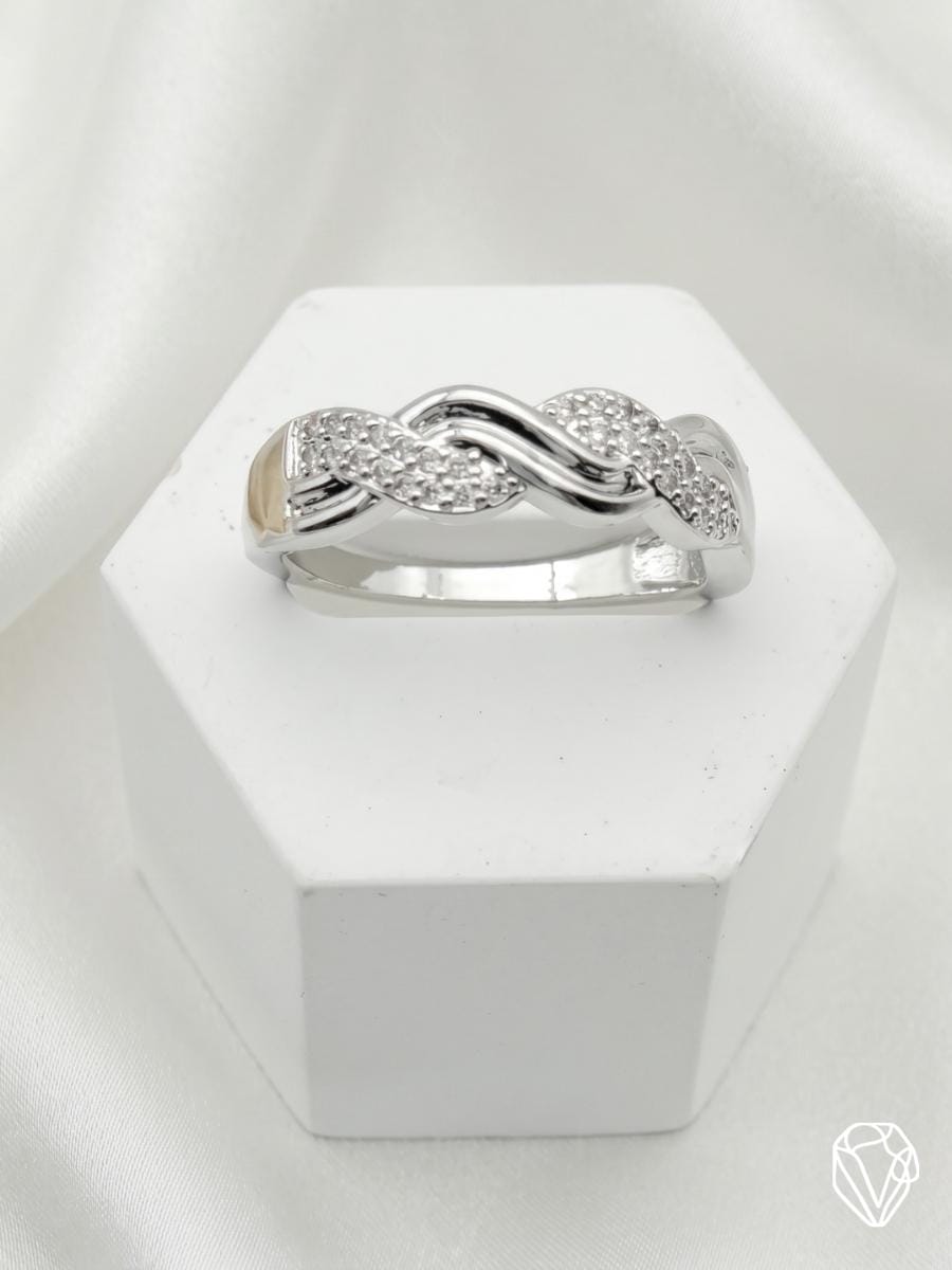 Anillo Trenza — Oro Laminado Americano | Varelis Joyería