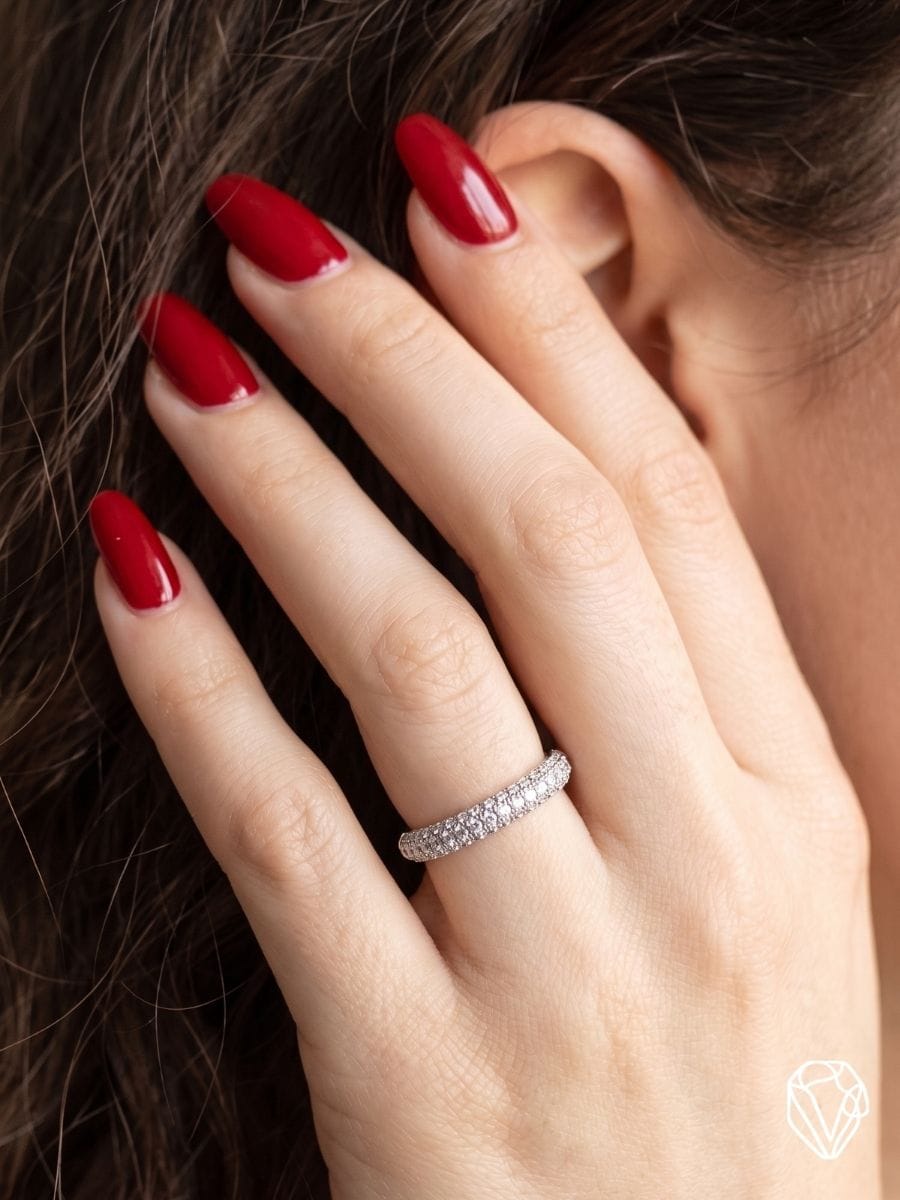 Anillo Alianza Doble — vista 2