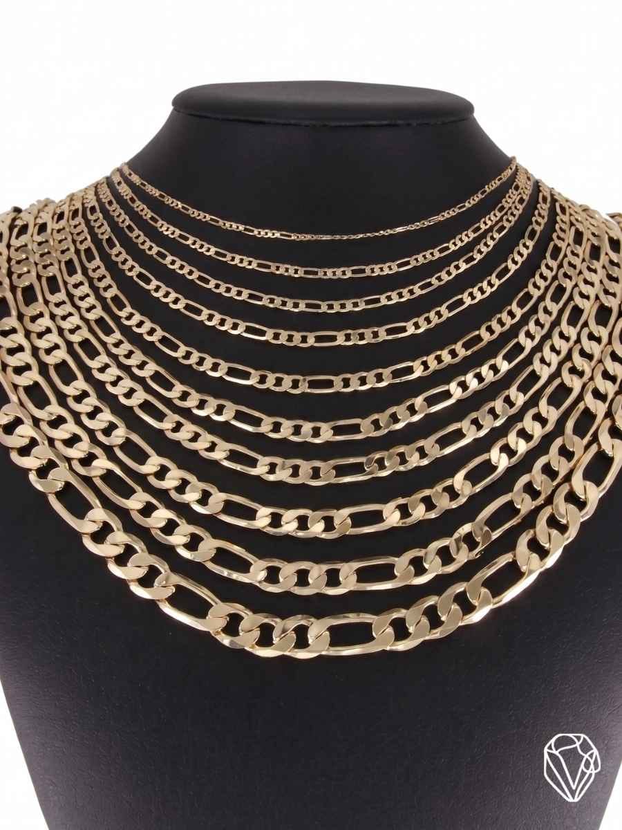 Cadena Fígaro — Oro Laminado Americano | Varelis